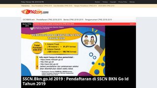 SSCN.BKN.Go.id 2019