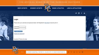 Purchase College - Login - Purchase College Athletics