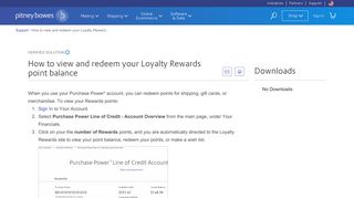 How to view and redeem your Loyalty Rewards point balance