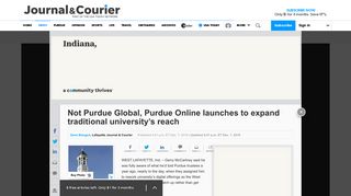Not Purdue Global, Purdue Online launches to expand traditional ...