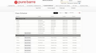 Pure Barre DC Online