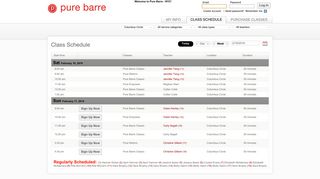 Pure Barre - NYC Online