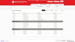 Pure Barre Toronto Online