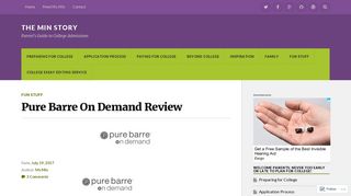Pure Barre On Demand Review – The Min Story