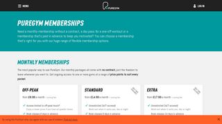 Gym Membership Options | Join Today | PureGym