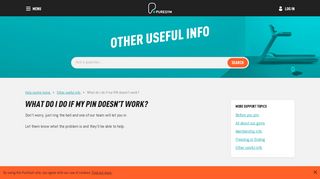 What do I do if my PIN doesn't work? | PureGym