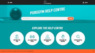 Help Centre | PureGym