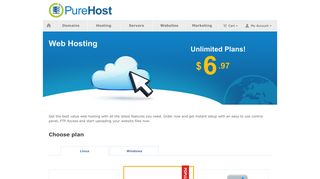 Pure Host Domain Names and Web Hosting - Pure Digital