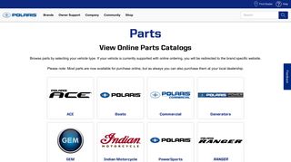 Find Parts - Parts Catalogs | Polaris