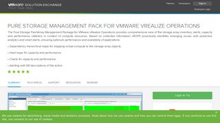 Pure Storage Management Pack for VMware vRealize Operations ...