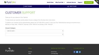 Customer Support - Pure TalkUSA