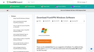 Download PureVPN Windows Software - PureVPN Support