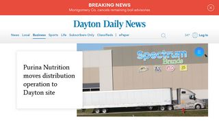 Purina opens distribution operation in Dayto: Dayton Business