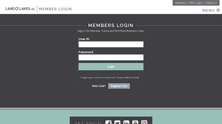 Land O'Lakes Inc. - Members login