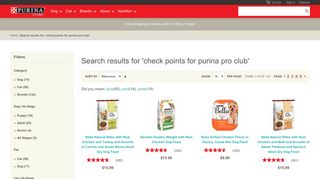 Search results for: 'check points for purina pro club' | Purina Store
