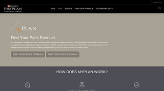 myPLAN | Purina® Pro Plan®