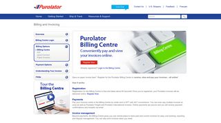 Purolator - Billing Centre