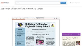 St Botolph s Church of England Primary School - PDF - DocPlayer.net
