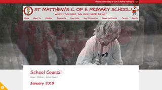School Council | St Matthew's CofE Primary School