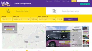 Purple Parking Gatwick | Superb Savings Up to 70% - Holiday Extras