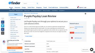 Purple Payday Loan Australia Review and fees | finder.com.au