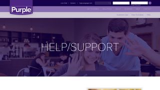 Purple Communications - Help, Support, Customer Care