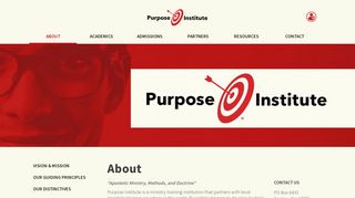 About – Purpose Institute