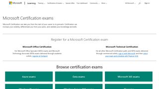 Microsoft Certification Exams: How to Register | Microsoft Learning