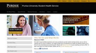 Purdue University Student Health (PUSH)