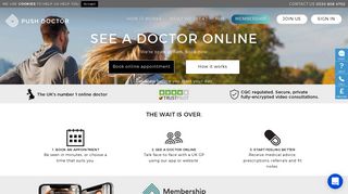 Push Doctor: Online Doctor Consultation, Talk to a UK GP