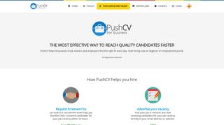 PushCV for Recruiters & Employers