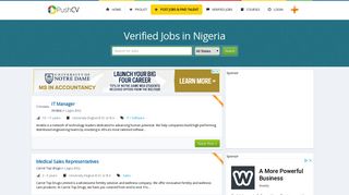Latest Verified Jobs & Job Vacancies in Nigeria - PushCV