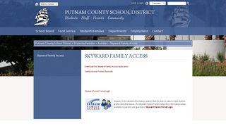 Skyward Family Access - Putnam County School District