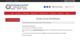 Putnam_County_SchoolSystem - Putnam County School System