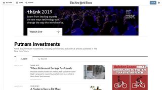 Putnam Investments - The New York Times