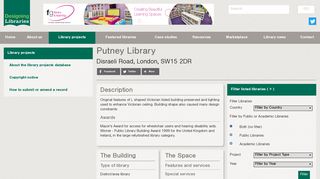 Designing Libraries - Putney Library