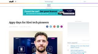 Appy days for Kiwi tech pioneers | Stuff.co.nz