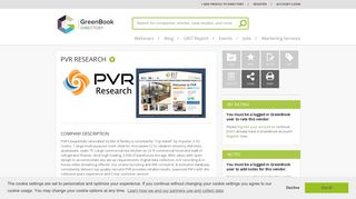 PVR Research - Data Collection / Field Services,Qualitative Research ...