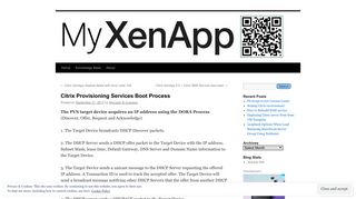 Citrix Provisioning Services Boot Process | MyXenApp