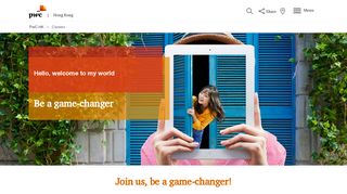 Careers | Join us, be a game-changer! | PwC HK