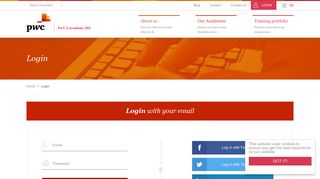 Login | PwC's Academy Middle East