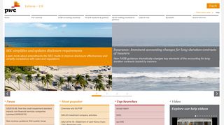 PwC's Inform | UK | Accounting and auditing research at your fingertips