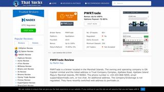 Is PWRTrade a Scam? Beware, Read this Broker Review First!