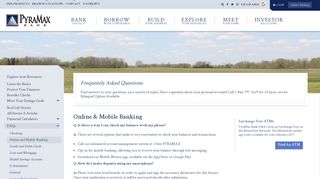 Online and Mobile Banking - PyraMax Bank