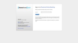 Sign in to Personal Online Banking