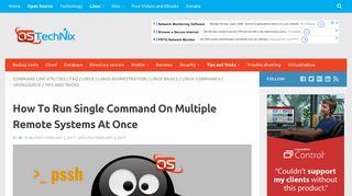How To Run Single Command On Multiple Remote Systems At Once ...