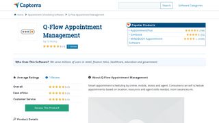 Q-Flow Appointment Management Reviews and Pricing - 2019