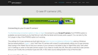 Connect to Q-see IP cameras