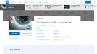 The Qantas American Express Ultimate Card | AMEX Australia