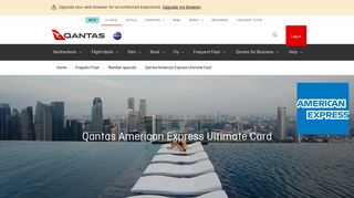 Qantas American Express Ultimate Card | Qantas Frequent Flyer